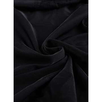 lime flare Women Sexy Plus Size Lace Trim Babydoll Chemise Criss Cross Back Lingerie Dress Sleepwear (2X-Large(US 18-20),Solid black with satin bow detail)