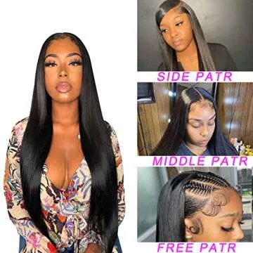 Premium Brazilian Straight Lace Front Wig for Women