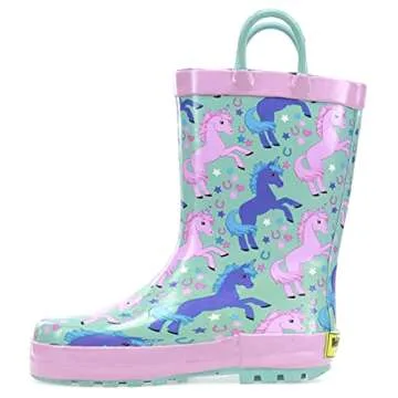 Western Chief Kids Waterproof Rain Boots with Handles