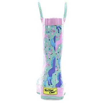 Western Chief Kids Waterproof Rain Boots with Handles