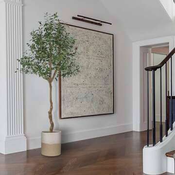 AnTing Artificial Olive Tree 6FT Faux Olive Branches and Fruits with Pot for Home Decor Indoor Gift