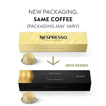 Nespresso Vanilla Custard Pie Capsules for Delish Coffee