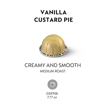 Nespresso Vanilla Custard Pie Capsules for Delish Coffee