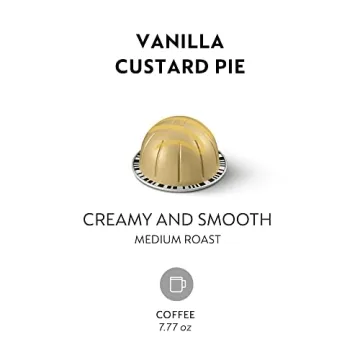 Nespresso Vanilla Custard Pie Capsules for Delish Coffee
