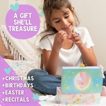 Musical Unicorn Jewelry Box - Magical Gift for Girls