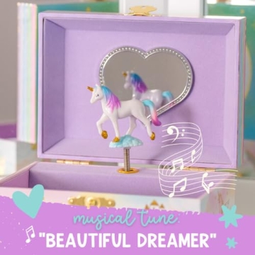 Musical Unicorn Jewelry Box - Magical Gift for Girls