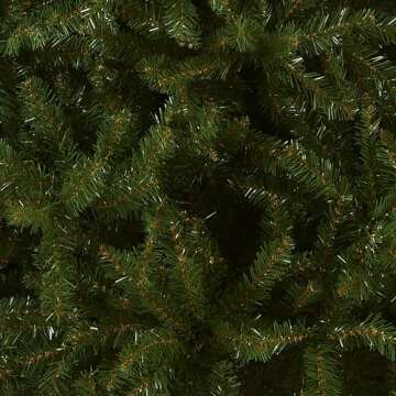 National Tree Company Artificial Full Christmas Tree, Green, Dunhill Fir, Includes Stand, 9 Feet
