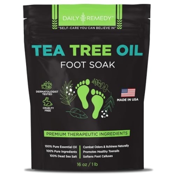 Tea Tree Oil Foot Soak to Soften Calluses and Soothe Feet