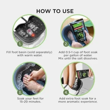 Tea Tree Oil Foot Soak to Soften Calluses and Soothe Feet