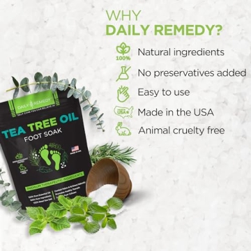 Tea Tree Oil Foot Soak to Soften Calluses and Soothe Feet