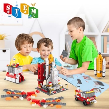 Sitodier 1008pcs Space Shuttle Building Set for Kids