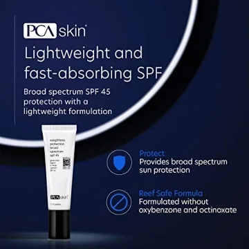 PCA Skin SPF 45 Weightless Facial Sunscreen for All Skin Types