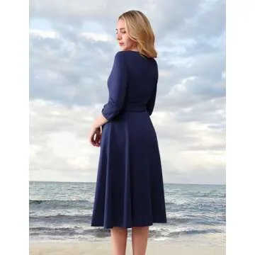 DRESSTELLS Vintage Formal Dress for Women - Elegant Wedding Guest Dress