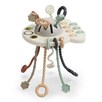 GOPO TOYS Montessori Toys for 18+ Months Old - Baby Sensory Toys for Boys and Girls - Silicone Pull ...