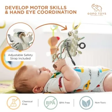 GOPO TOYS Montessori Pull String Toy for Toddlers