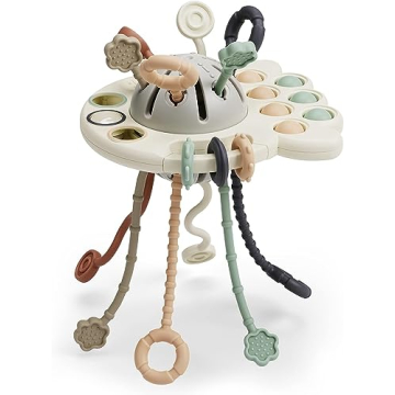 GOPO TOYS Montessori Pull String Toy for Toddlers