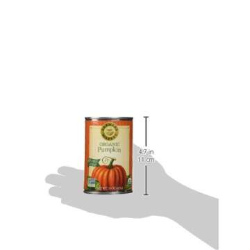 Includes Farmers Market Pumpkin Puree 100% Organic 15oz (Pack of 3)