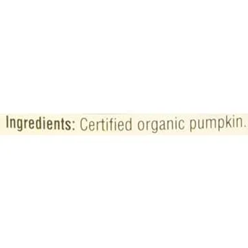 Includes Farmers Market Pumpkin Puree 100% Organic 15oz (Pack of 3)