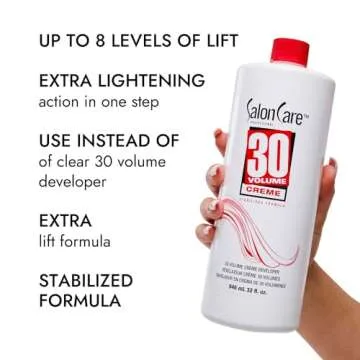Salon Care 30 Volume Creme Developer 32 Oz