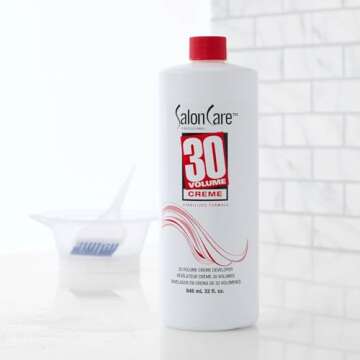 Salon Care 30 Volume Creme Developer 32 Oz