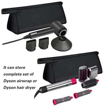 Travel Case for Dyson Airwrap Styler/Shark Flexstyle, Portable Carrying Case for Dyson Supersonic Ha...