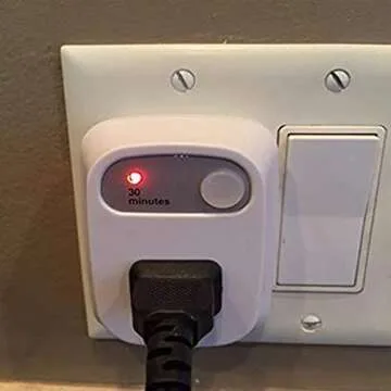 Safe & Easy 30 Minute Outlet Timer for Appliances