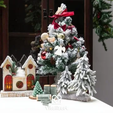 Vitalizart Dusty Green Velvet Ribbon Set for Crafting