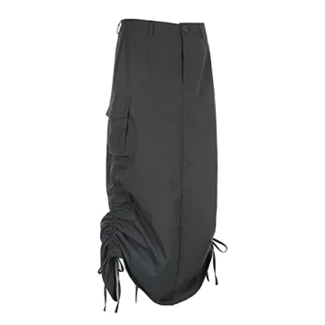 Women Long Cargo Skirts with Pockets for Stylish Comfort
