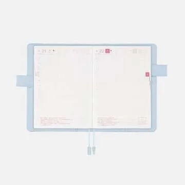 Hobonichi Techo Cousin Cover A5 Liberty Betsy Neon Blue