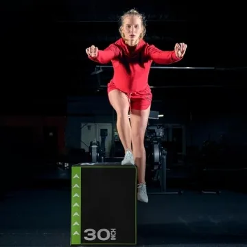 Plyometric Jump Box - Safe Adjustable Home Exercise Gear