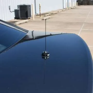 Tram 1126-B 200-Watt Pretuned 410 MHz to 490 MHz Black-Nut-Type Quarter-Wave Antenna with NMO Mounting