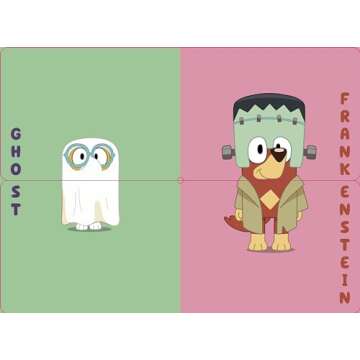 Bluey's Halloween Mix-and-Match