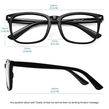 Stylish MEETSUN Blue Light Blocking Glasses for Comfort and Protection
