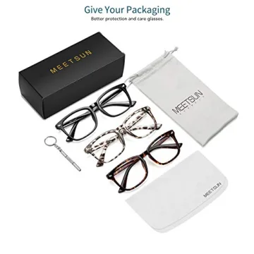 Stylish MEETSUN Blue Light Blocking Glasses for Comfort and Protection
