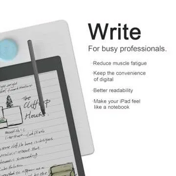 Baoshim for Boox Mini C Screen Protector, Paper Screen Protector for Onyx Boox Tab Mini C Drawing and Writing Like on Paper & Anti Glare &Responsive Onyx Boox Mini C Screen Protector