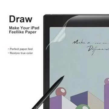 Baoshim for Boox Mini C Screen Protector, Paper Screen Protector for Onyx Boox Tab Mini C Drawing and Writing Like on Paper & Anti Glare &Responsive Onyx Boox Mini C Screen Protector