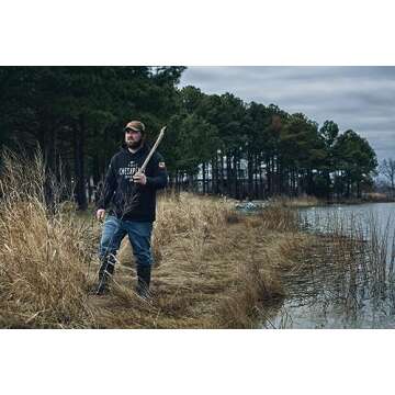 DUNLOP Protective Footwear, Chesapeake plain toe Black Amazon, 100% Waterproof PVC, Lightweight and Durable, 8677577.11, Size 11 US