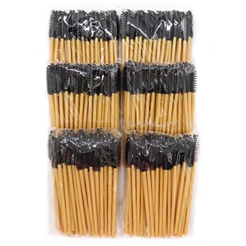 300 Pack Disposable Lash Wands for Eyelash and Brow Application