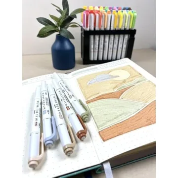 Zebra Pen Neutral Palette Set with 8 Mildliners and 2 Markers