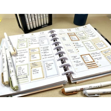 Zebra Pen Neutral Palette Set with 8 Mildliners and 2 Markers