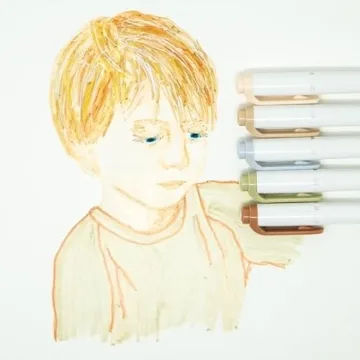 Zebra Pen Neutral Palette Set with 8 Mildliners and 2 Markers