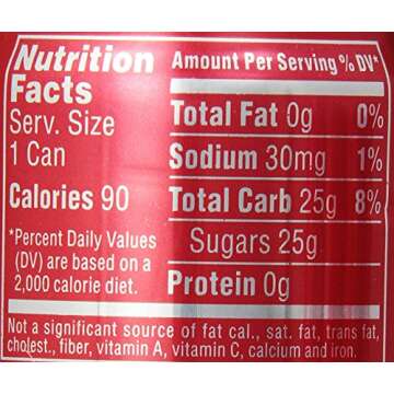 Coca-Cola Classic, Mini-Can, 7.5 Ounce (Pack of 24)