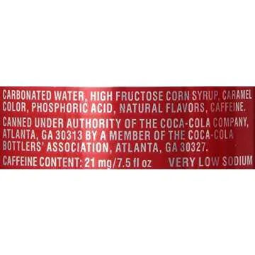 Coca-Cola Classic, Mini-Can, 7.5 Ounce (Pack of 24)