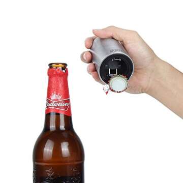 RWM Magnet Automatic Beer Bottle Opener with Catcher