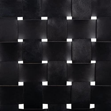 Safavieh Taika Dining Chair - Luxurious Black Leather Style