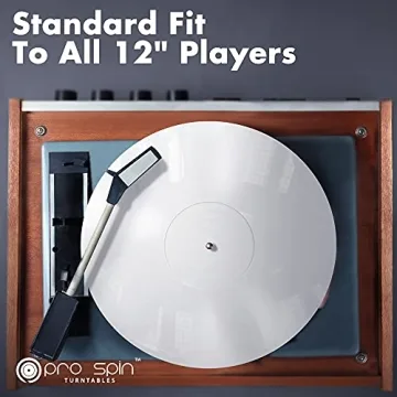 PRO SPIN Acrylic Turntable Mat for Enhanced Sound & Style