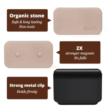 Car Air Freshener Starter Kit - Premium Stone - 3 Scents