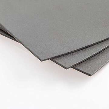 Noico Red 150 mil (4mm) 36 sqft (3.4 sqm) Noico Liner Car Heat and Sound Insulation,Heat and Cool Liner, Self-Adhesive Closed Cell Foam (PE Foam)