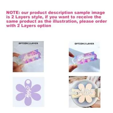 Custom Daisy Stanley Tumbler Name Tag, Personalized Flower's Name Cup Topper Gift, Custom Daisy Name Acrylic Plate For Stanley Lid H2.0 40oz/30oz