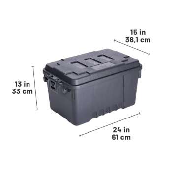 Plano Sportsman Trunk - 56-Quart Lockable Storage Box